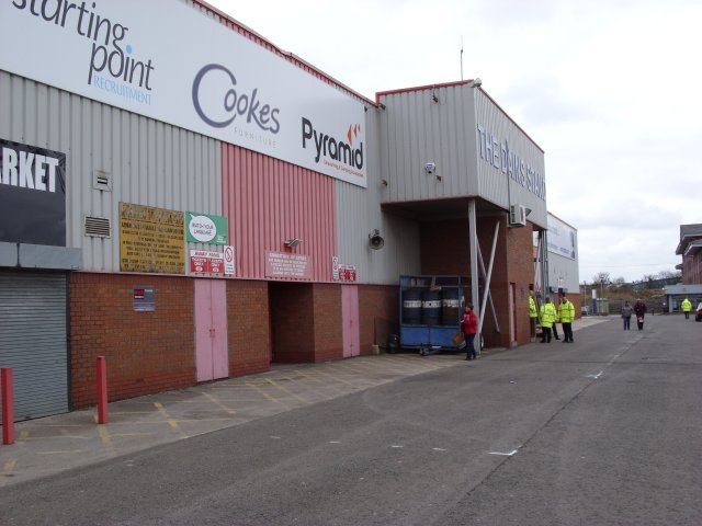 Rear of the Dains Stand